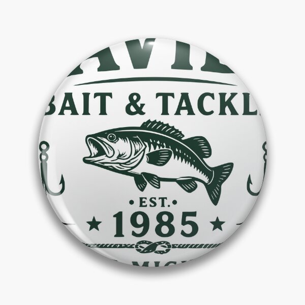 Item preview, Bait And Tackle Vintage Fishing Angler Outdoor Design designed and sold by TeeVerse27.