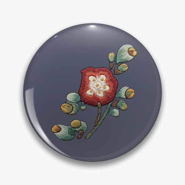 Item preview, Korean Traditional Embroidery Flower Pattern designed and sold by Yiruda-Art.