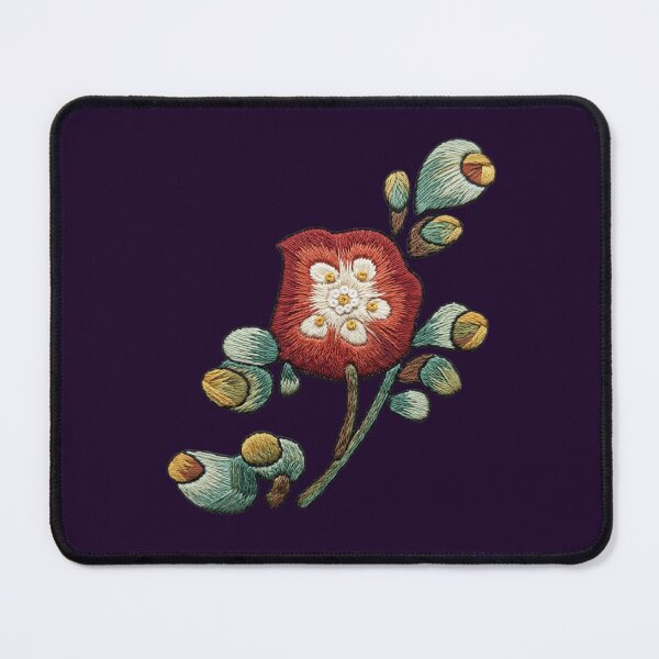 Item preview, Korean Traditional Embroidery Flower Pattern designed and sold by Yiruda-Art.