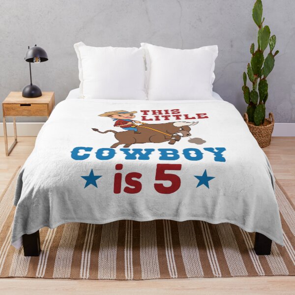 Item preview, This Little Cowboy is 5 Rodeo Birthday designed and sold by jaygo.