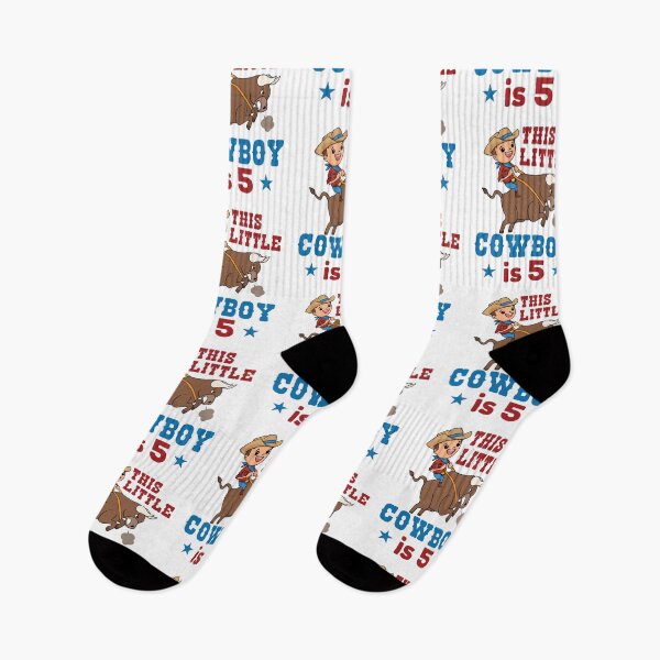 Item preview, This Little Cowboy is 5 Rodeo Birthday designed and sold by jaygo.