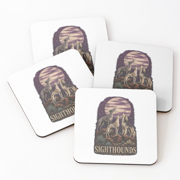 Item preview, Sighthound Dog Art – Greyhound Whippet and Saluki Inspired Design designed and sold by AMICO77.