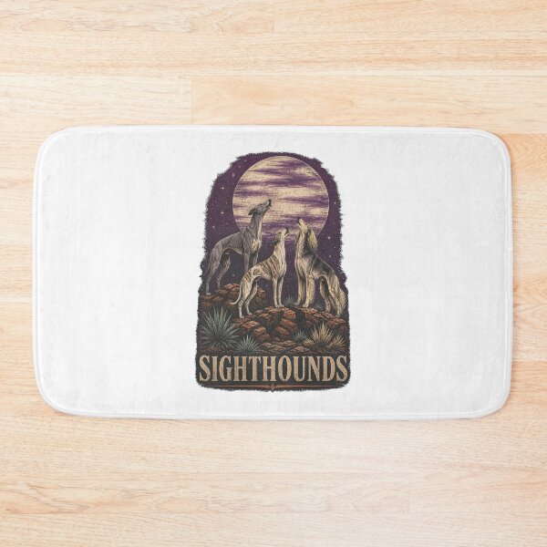 Item preview, Sighthound Dog Art – Greyhound Whippet and Saluki Inspired Design designed and sold by AMICO77.