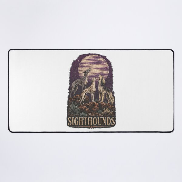 Item preview, Sighthound Dog Art – Greyhound Whippet and Saluki Inspired Design designed and sold by AMICO77.