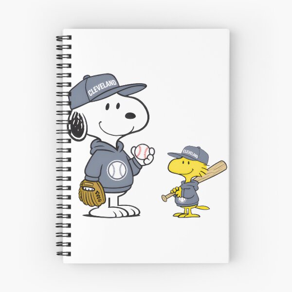 Item preview, Cleveland Guardians Snoopy Woodstock Baseball Style M designed and sold by meomigvelf.