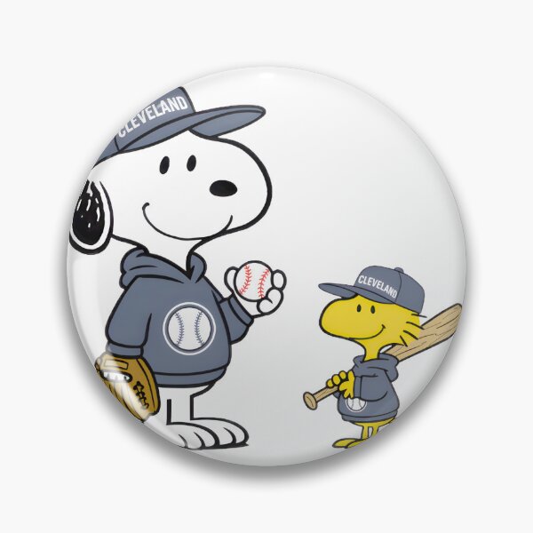 Item preview, Cleveland Guardians Snoopy Woodstock Baseball Style M designed and sold by meomigvelf.