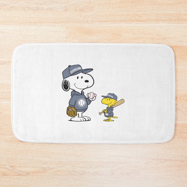 Item preview, Cleveland Guardians Snoopy Woodstock Baseball Style M designed and sold by meomigvelf.