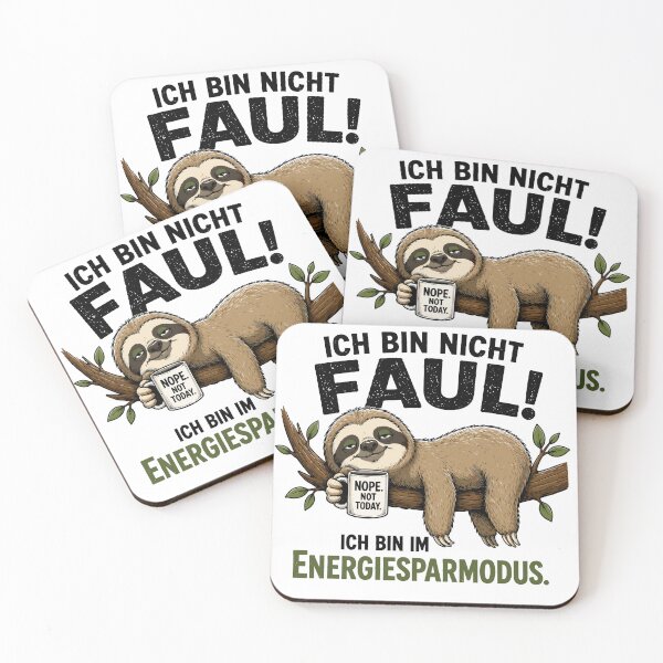 Item preview, Sloth in energy-saving mode designed and sold by Fritz5563.
