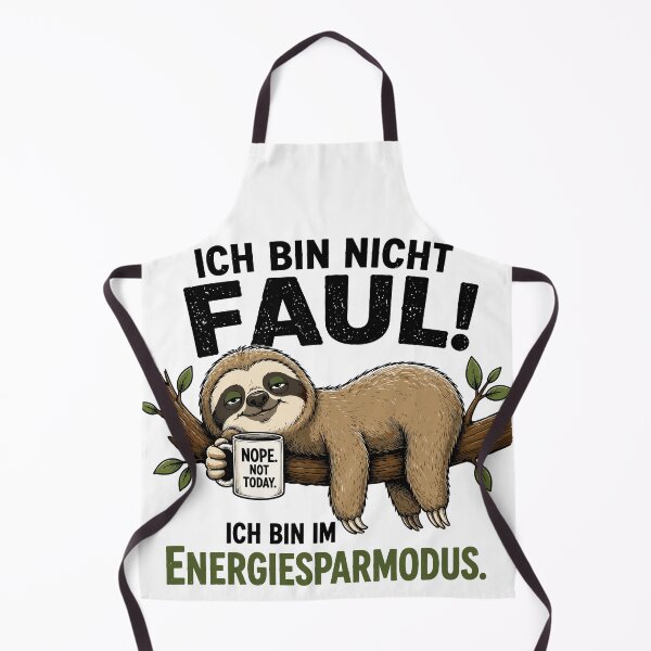 Item preview, Sloth in energy-saving mode designed and sold by Fritz5563.