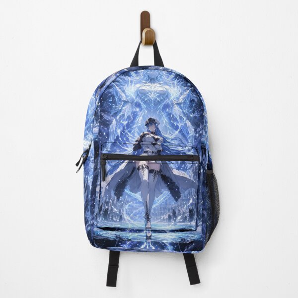 Item preview, Celestial Ice Queen Frost Warrior Blue Fantasy Anime Aesthetic designed and sold by Dyan4.