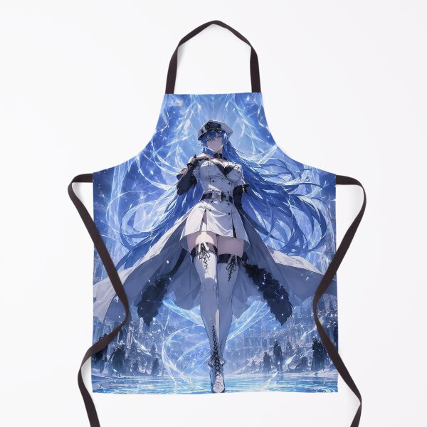 Item preview, Celestial Ice Queen Frost Warrior Blue Fantasy Anime Aesthetic designed and sold by Dyan4.