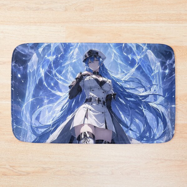 Item preview, Celestial Ice Queen Frost Warrior Blue Fantasy Anime Aesthetic designed and sold by Dyan4.