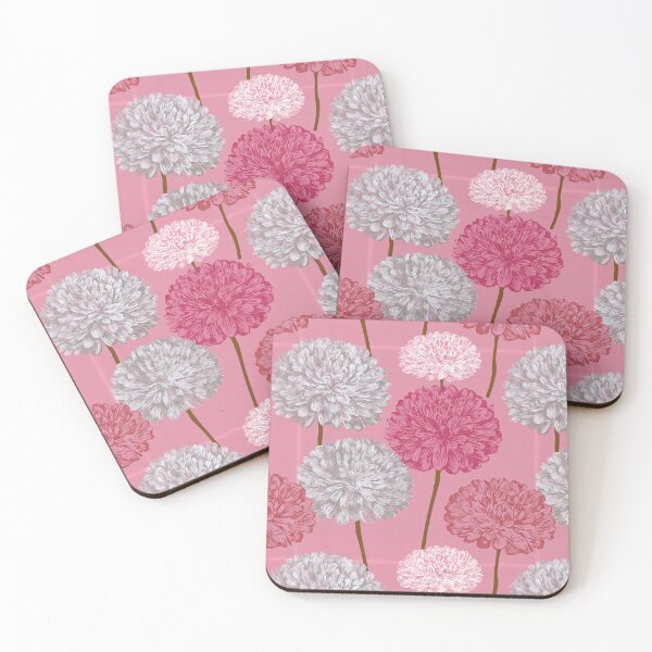 Item preview, Minimalistic Zinnia Print - Flower Bouquet Pattern - Gifts For Husband designed and sold by RoyalStarsPatts.