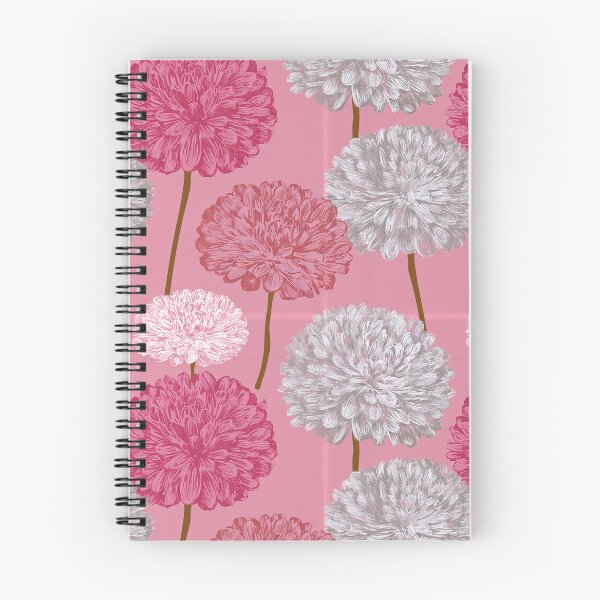 Item preview, Minimalistic Zinnia Print  - Flower Bouquet Pattern - Gifts For Husband designed and sold by RoyalStarsPatts.