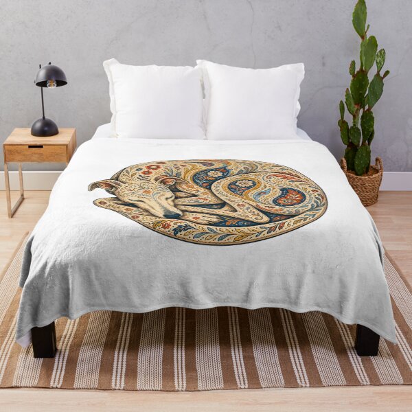 Item preview, Sighthound Dog Art – Greyhound Whippet and Saluki Inspired Design designed and sold by AMICO77.