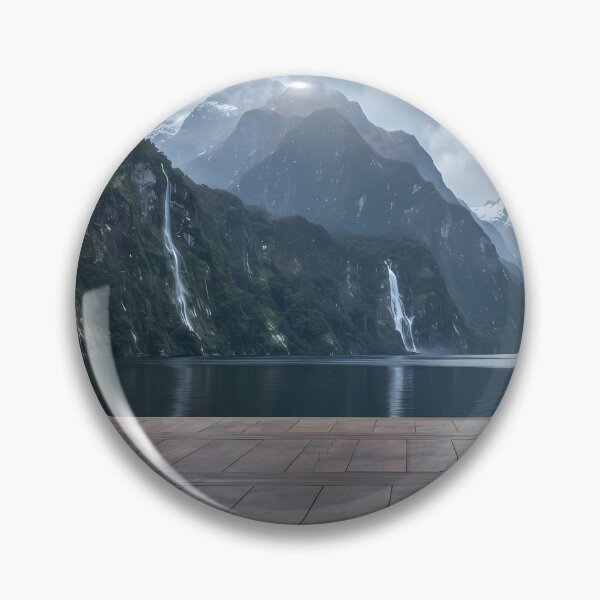 Item preview, Milford Sound & Korean Daecheongmaru Peaceful Nature Landscape Aesthetic designed and sold by SOOstudio73.