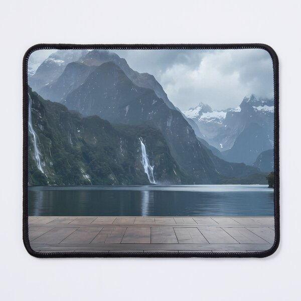 Item preview, Milford Sound & Korean Daecheongmaru Peaceful Nature Landscape Aesthetic designed and sold by SOOstudio73.