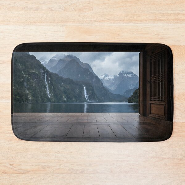 Item preview, Milford Sound & Korean Daecheongmaru Peaceful Nature Landscape Aesthetic designed and sold by SOOstudio73.