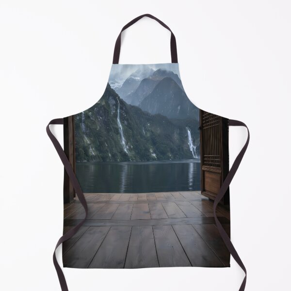 Item preview, Milford Sound & Korean Daecheongmaru Peaceful Nature Landscape Aesthetic designed and sold by SOOstudio73.