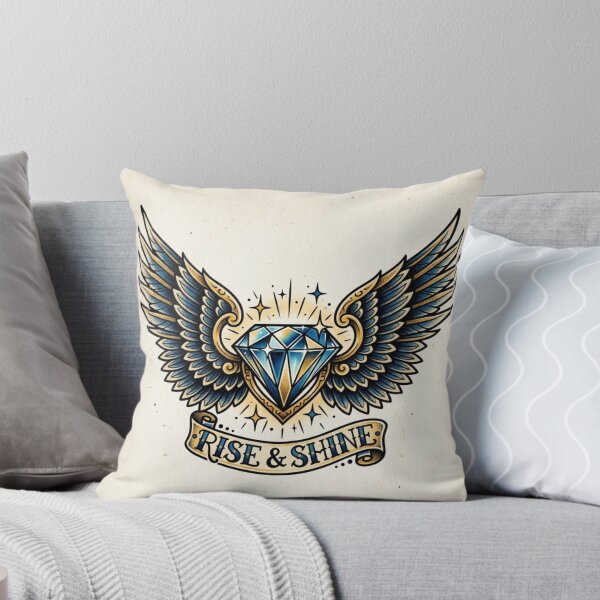 Item preview, Winged Diamond Gothic Luxury Emblem designed and sold by EchoWave11.