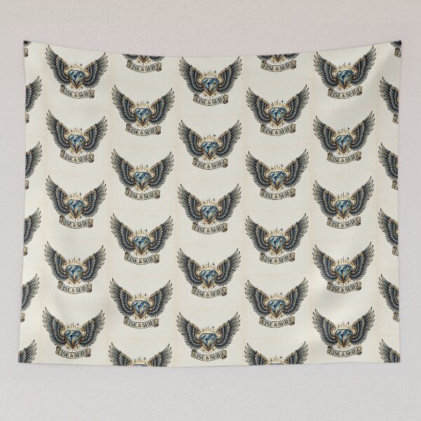 Item preview, Winged Diamond Gothic Luxury Emblem designed and sold by EchoWave11.