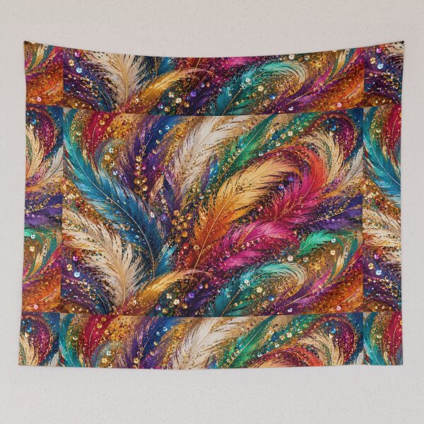 Item preview, Feathers of Carnival – Movement and Color | Argentine Carnival designed and sold by Esencia Argentina.