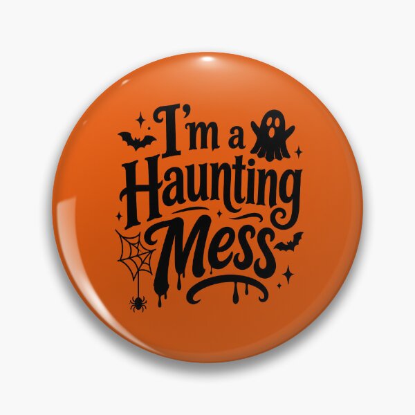 Item preview, I’m a Haunting Mess – Funny Halloween Quote Design designed and sold by DesignHouse07.