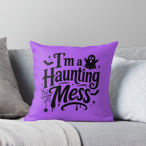 Item preview, I’m a Haunting Mess – Funny Halloween Quote Design designed and sold by DesignHouse07.