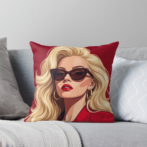 Item preview, Stylish Blonde in Red Blazer designed and sold by JenniferMoren.