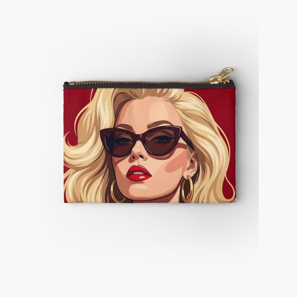 Item preview, Stylish Blonde in Red Blazer designed and sold by JenniferMoren.
