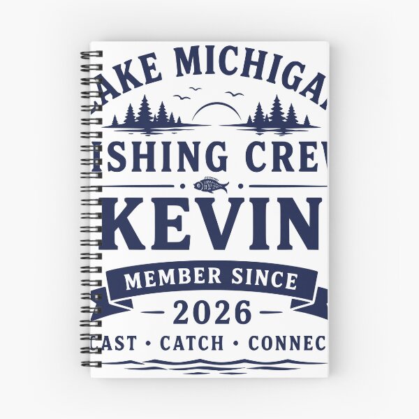 Item preview, Lake Michigan Fishing Crew Angler Outdoor Adventure Design designed and sold by TeeVerse27.