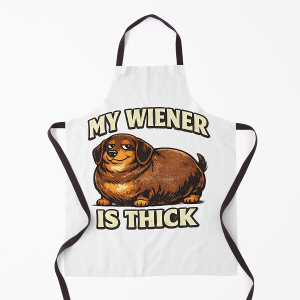 Item preview, My Wiener Is Thick – Funny Chunky Dachshund designed and sold by Kimberly Palmer.