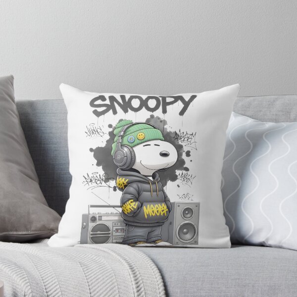 Item preview, Snoopy Dj Hip Hop Graffiti Urban Style With Boombox designed and sold by meomigvelf.