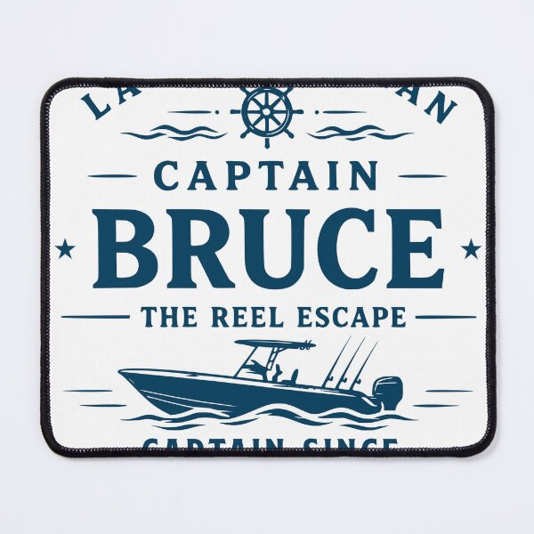 Item preview, Lake Michigan Captain Fishing Boat Angler Design designed and sold by TeeVerse27.
