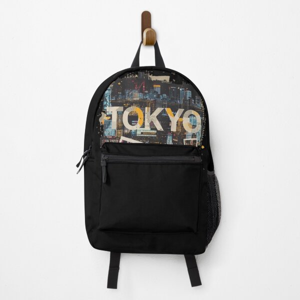 Item preview, Tokyo Urban Street Art Cyberpunk Neon Cityscape Collage designed and sold by ConfuseLab Alt.