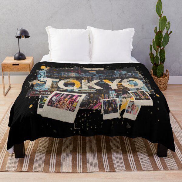 Item preview, Tokyo Urban Street Art Cyberpunk Neon Cityscape Collage designed and sold by ConfuseLab Alt.