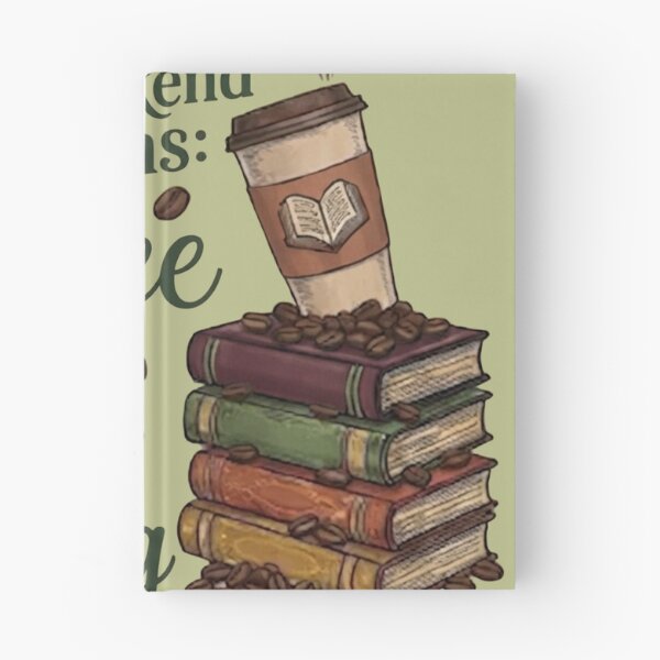 Item preview, My Weekend Plans Coffee and Reading Bookstack designed and sold by sanorastyle.