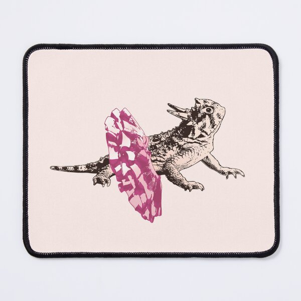 Item preview, Tiny Dancer - Sepia-Toned Horned Lizard Wearing a Tutu designed and sold by LittleMissTyne.
