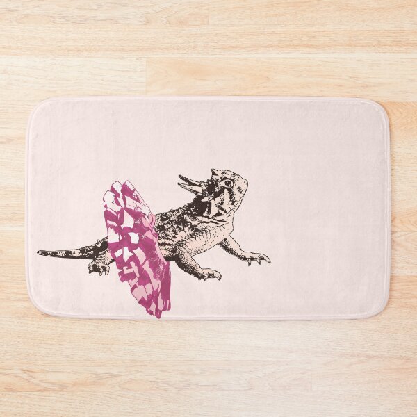Item preview, Tiny Dancer - Sepia-Toned Horned Lizard Wearing a Tutu designed and sold by LittleMissTyne.