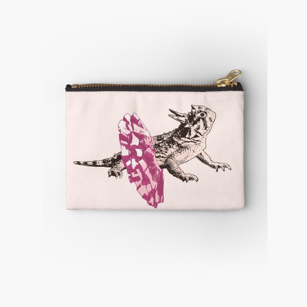 Item preview, Tiny Dancer - Sepia-Toned Horned Lizard Wearing a Tutu designed and sold by LittleMissTyne.