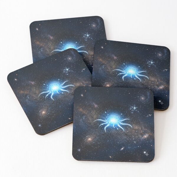 Item preview, Cosmic Entity Floating in Deep Space designed and sold by DWolf04.