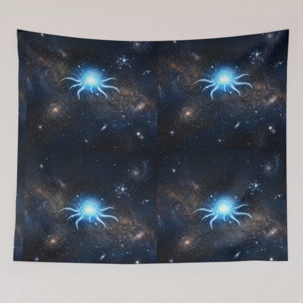 Item preview, Cosmic Entity Floating in Deep Space designed and sold by DWolf04.