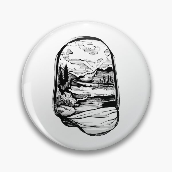 Item preview, View Of Nature Scene From Inside A Tent designed and sold by amidst-no-whale.
