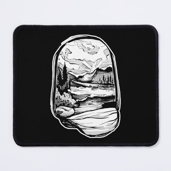 Item preview, View Of Nature Scene From Inside A Tent designed and sold by amidst-no-whale.