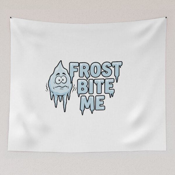 Item preview, Frost Bite Me — Funny Canadian Winter T-Shirt | Frozen Character Pun Tee designed and sold by Canadian Spirit.