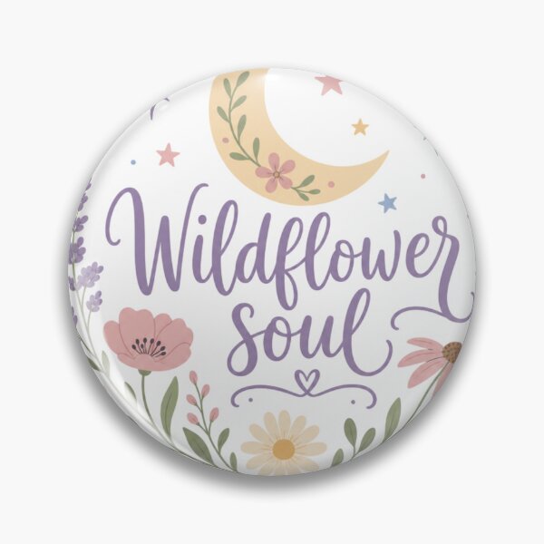 Item preview, Wildflower Soul Moon And Stars Design designed and sold by srinig.