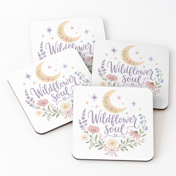 Item preview, Wildflower Soul Moon And Stars Design designed and sold by srinig.
