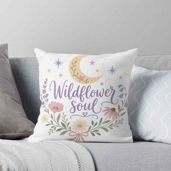 Item preview, Wildflower Soul Moon And Stars Design designed and sold by srinig.