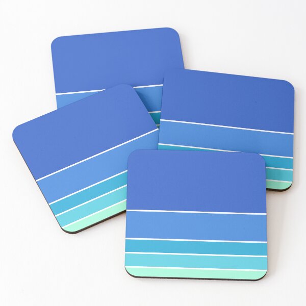 Item preview, Coastal Vibes Ocean Stripes Nautical Summer Vacation 4/4 designed and sold by Beachy.