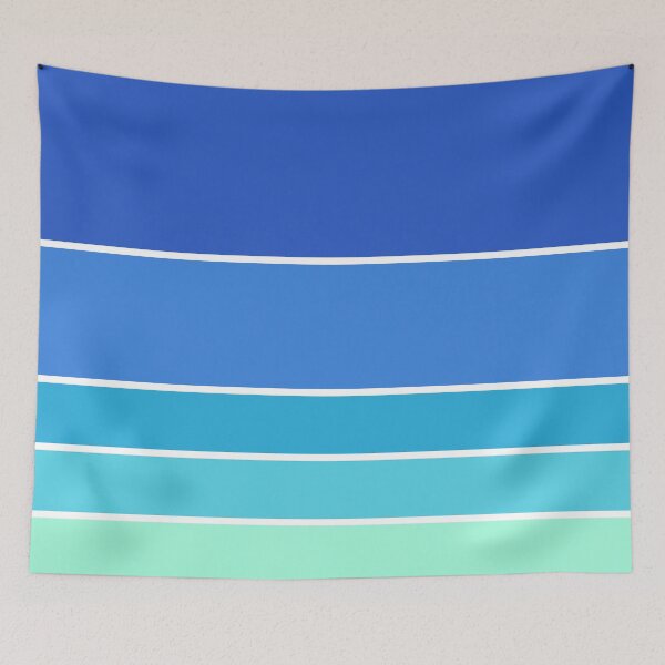 Item preview, Coastal Vibes Ocean Stripes Nautical Summer Vacation 4/4 designed and sold by Beachy.